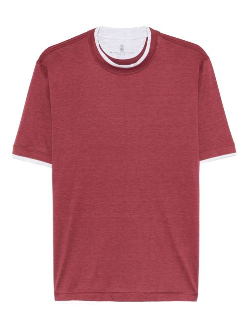 Cotton T-shirt BRUNELLO CUCINELLI | MR8337427CMK02